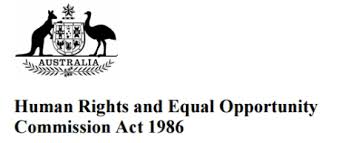 Australian Human rights commission Act 1986