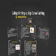 Differences Between High School and College Writing