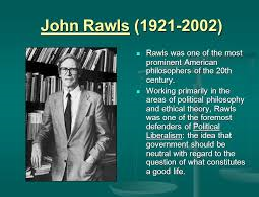 John Rawls Theory of Justice as Fairness