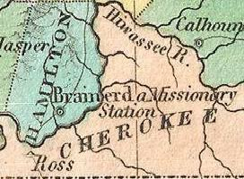 The Cherokee Indian Removal in Georgia