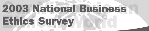 National Business Ethics survey report