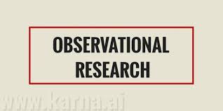 Observational Research Design