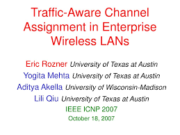 Wireless Traffic Assignment