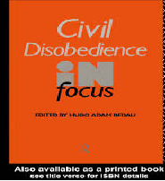Storings Argument against Civil Disobedience