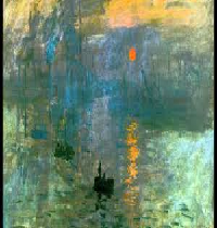 Claude Monet Sunrise Museum Artwork