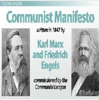 Communist Manifesto as a Center Conflict