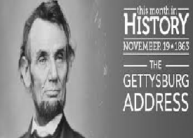 Lincolns Famous Gettysburg Address