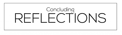 Concluding reflections