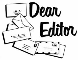 Letter to the Editor / Representative / Senator