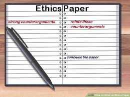 Descriptive ethical essay