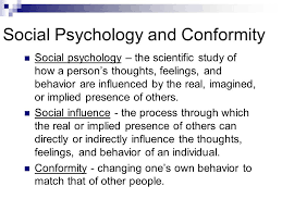 Conformity Social Psychology