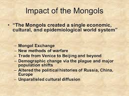 Mongols change the world