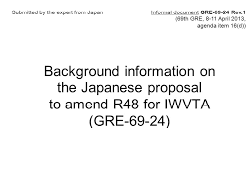 An Informal proposal Background Information