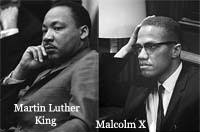 Compare and Contrast Malcolm X and Dr Martin Luther