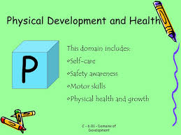 Domains of children’s development-physical