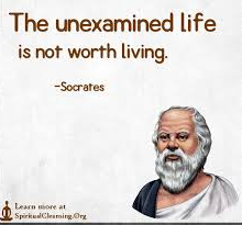 Philosophy Socrates on Unexamined Life not Worth Living