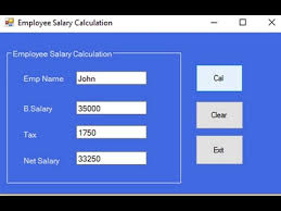 Employee Salary Calculator Program and Analysis 