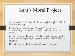 Applying Kant's moral philosophy