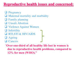 Issue within the field of reproductive health or gender