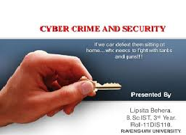 Cyber Security and Crime PowerPoint Presentation