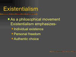 The existentialist movement