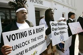 felons voting rights convicted issue texas amendment voters decision florida house