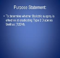 Purpose Statement for the in depth Literature Review