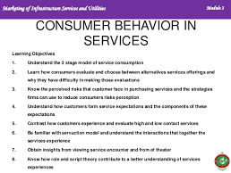 Services Consumption and Consumer Behavior