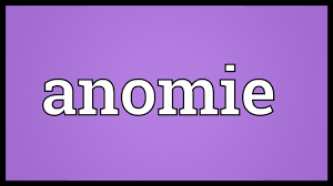 Groups concept on anomie