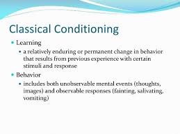 Adolescence Emotional Experience-Classical Conditioning
