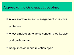 Pros and cons of the grievance procedure