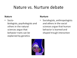 Socialization Nature vs Nurture