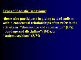Offender sadistic behavior
