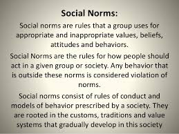 Sociology Norms