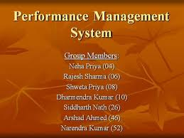 Performance Management System Presentation Paper