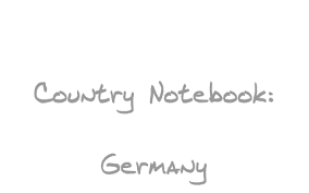 Country Notebook, Part 1